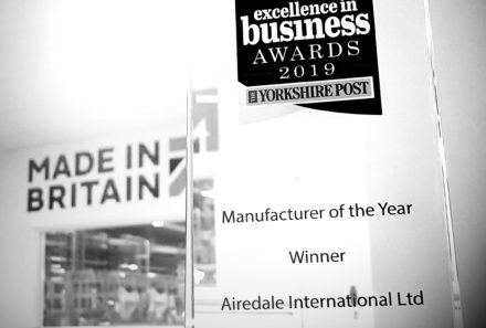 Airedale Shortlisted for ‘Manufacturer of the Year’ in Yorkshire Post’s Excellence in Business Awards