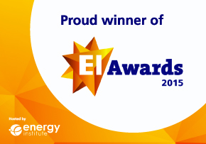 Winner in the 'Technology' category at the Energy Institute Awards 2015