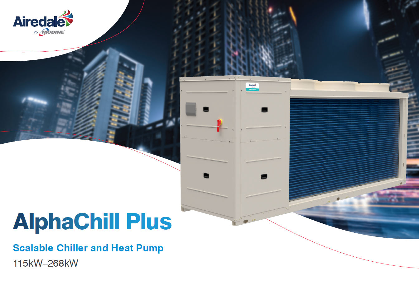 AlphaChill Plus Product Brochure Front Cover